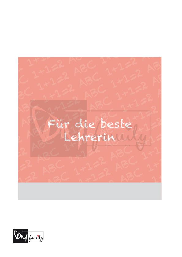 Hanuta Banderolen „Lehrerin“