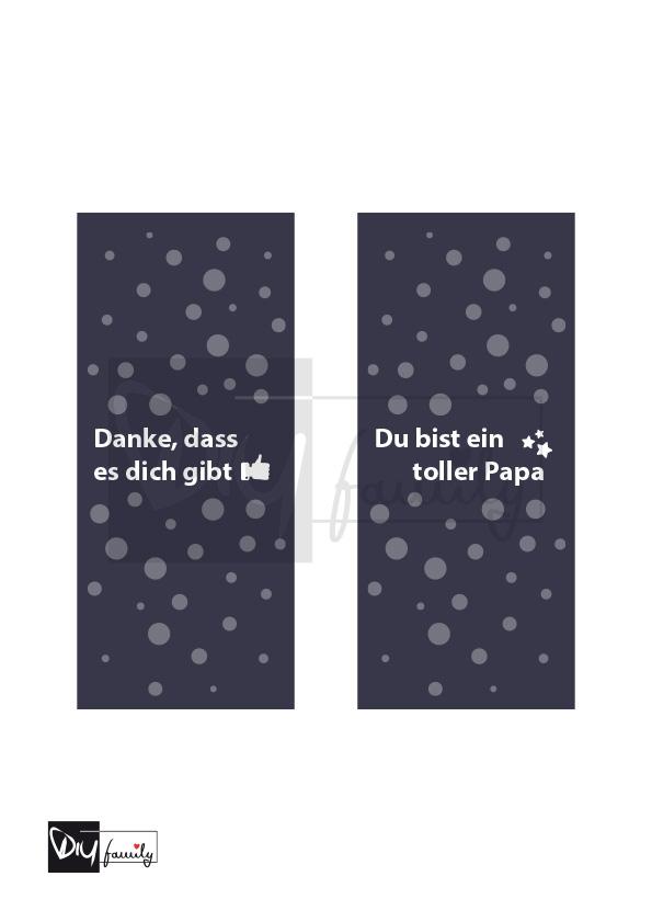 Hanuta Banderolen „Vatertag“