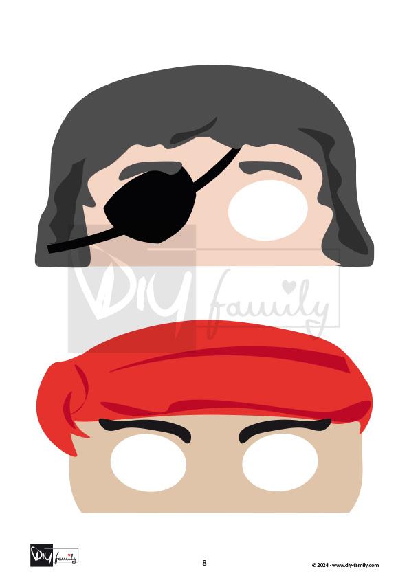 Masken Piraten