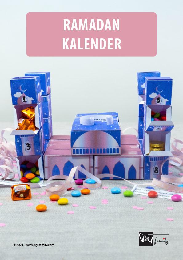 Ramadan-Kalender Pink Lila