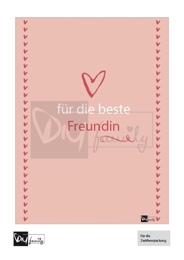 Ritter Sport Banderolen „Freundinnen“