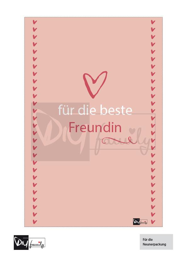Ritter Sport Banderolen „Freundinnen“