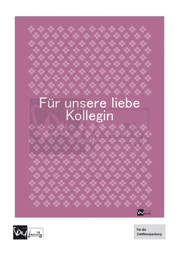 Ritter Sport Banderolen „Kollegin“