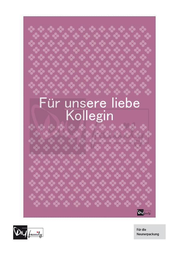 Ritter Sport Banderolen „Kollegin“
