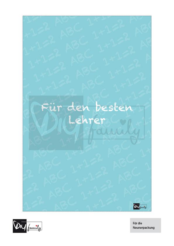 Ritter Sport Banderolen „Lehrer“
