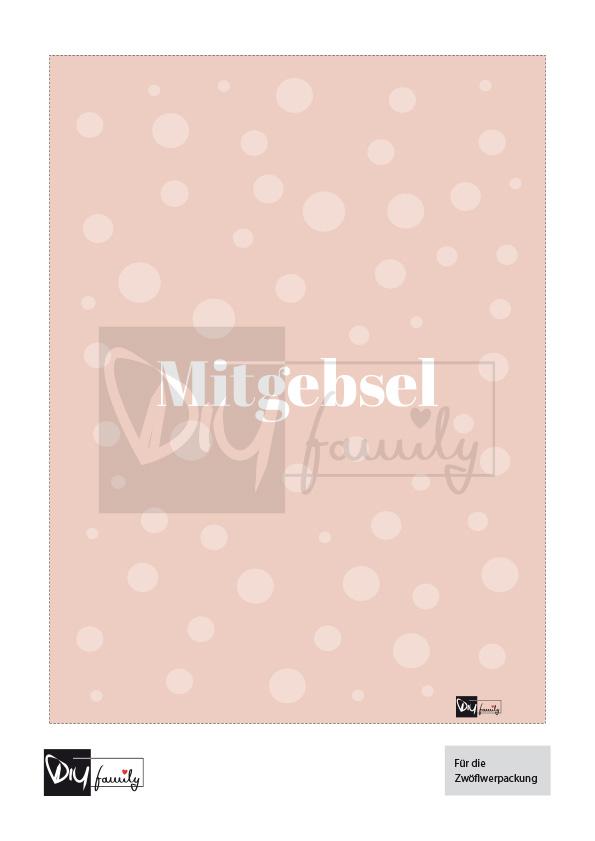 Ritter Sport Banderolen „Mitgebsel“