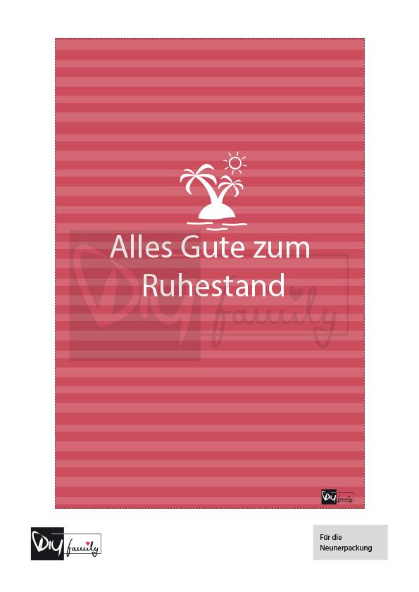 Ritter Sport Banderolen „Rentner“