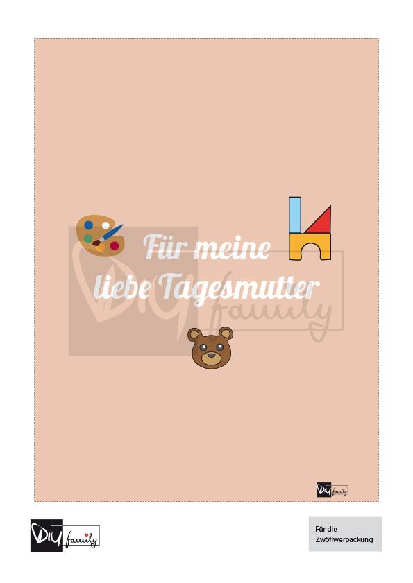 Ritter Sport Banderolen „Tagesmutter“