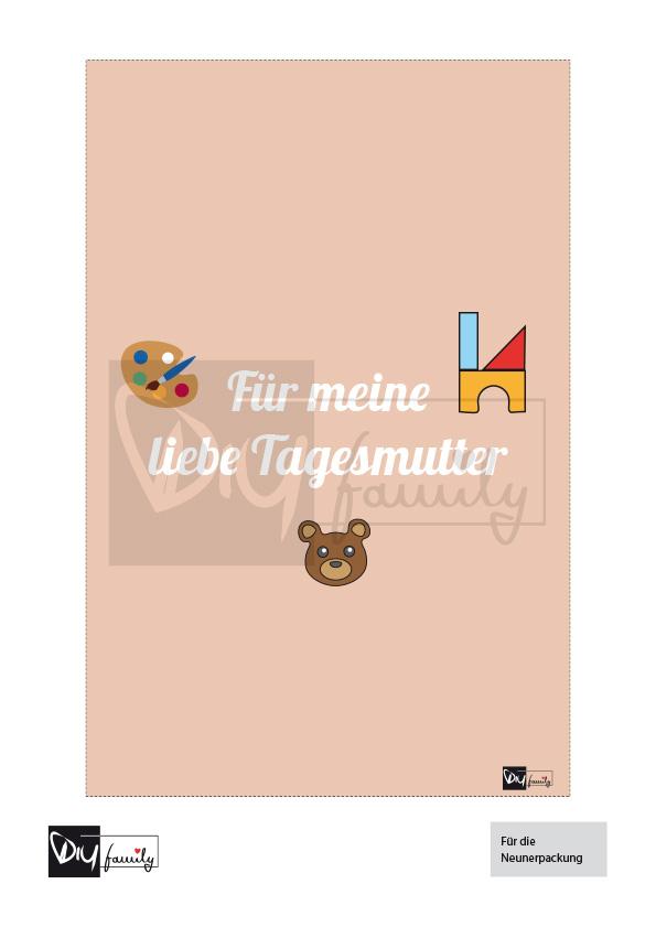 Ritter Sport Banderolen „Tagesmutter“