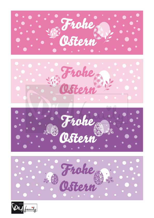 Serviettendeko für das Osterfest