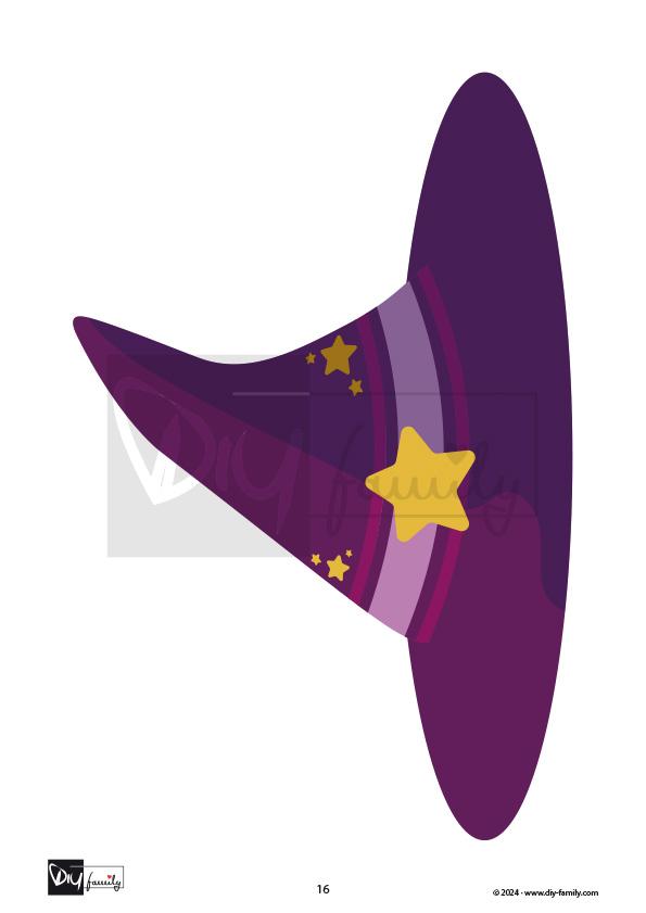 Zauberer Hüte Masken