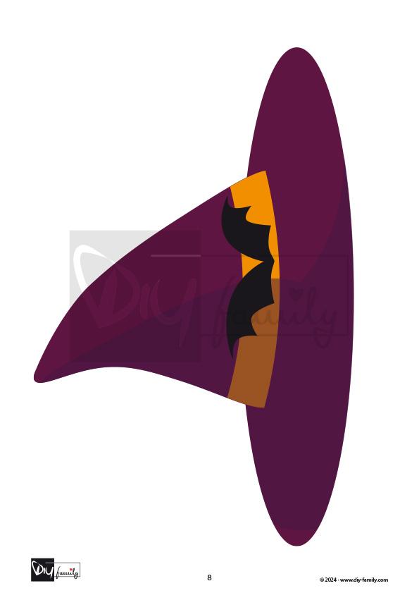 Zauberer Hüte Masken