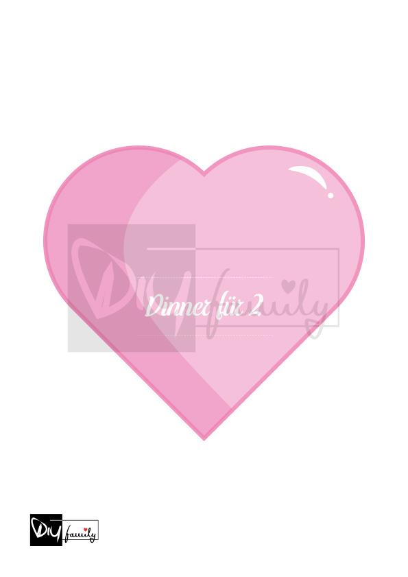 Besteckdeko für die Liebe