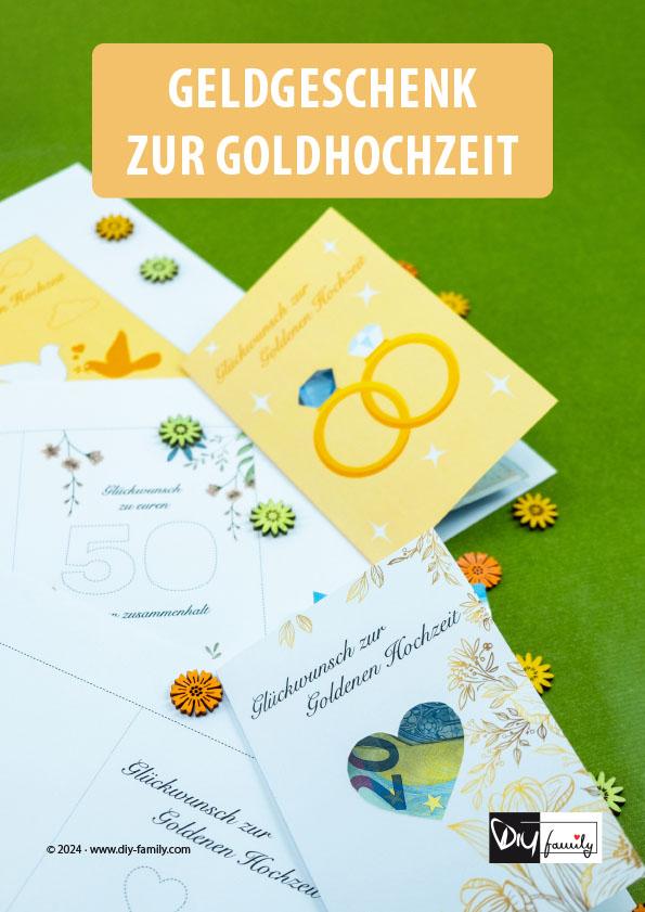 Geldgeschenk zur Goldhochzeit