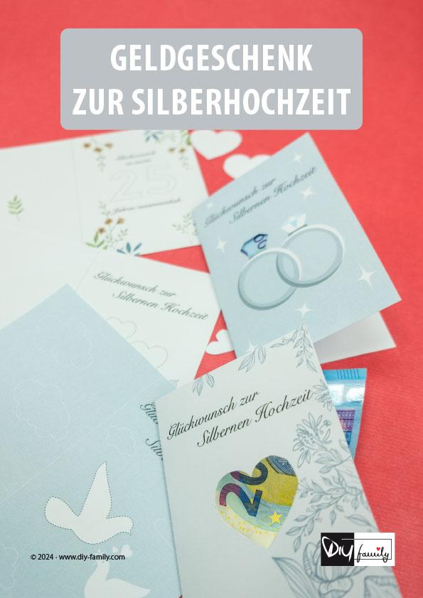 Geldgeschenk zur Silberhochzeit