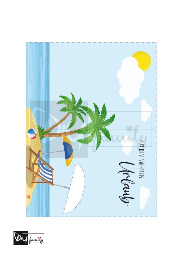 Geldgeschenk für den Urlaub