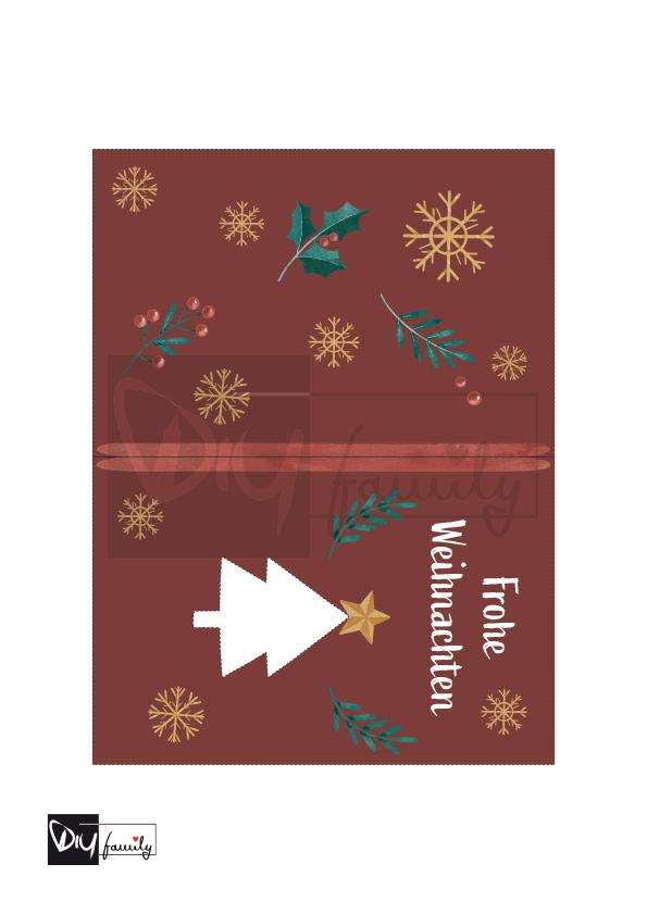 Geldgeschenk zu Weihnachten