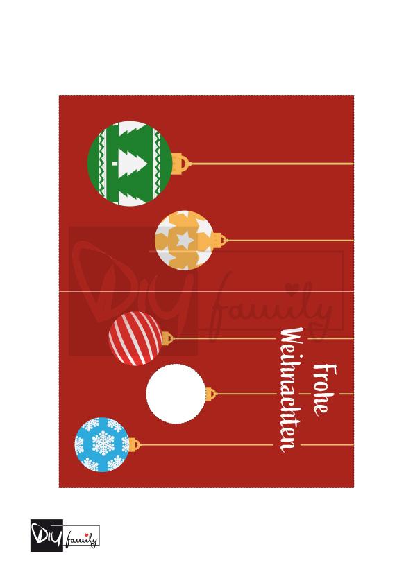 Geldgeschenk zu Weihnachten