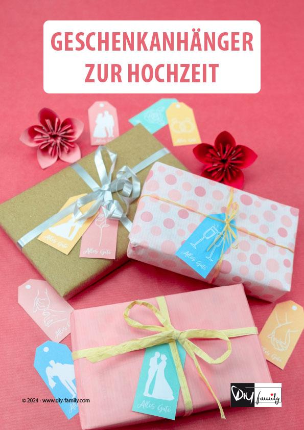 Geschenkanhänger zur Hochzeit