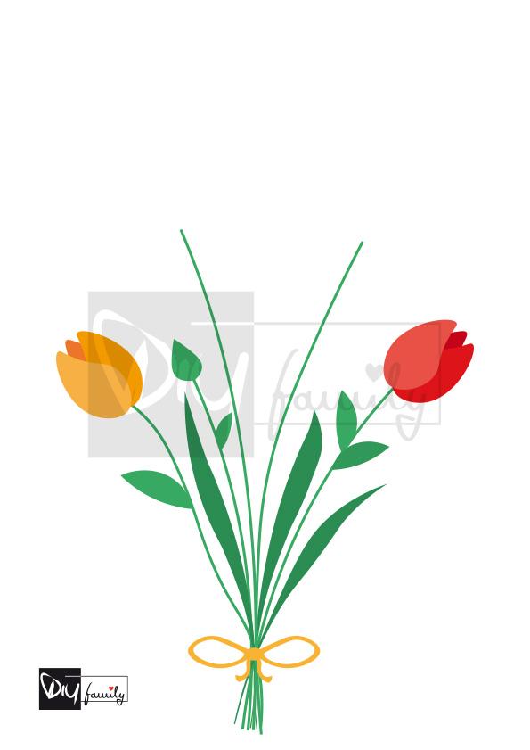 Handabdruck Bilder Blumen