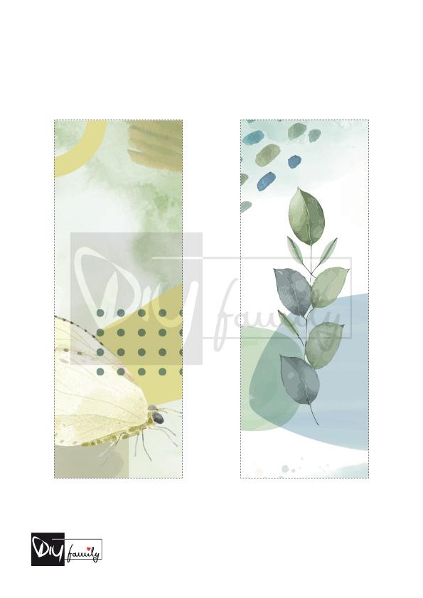 Lesezeichen Aquarell