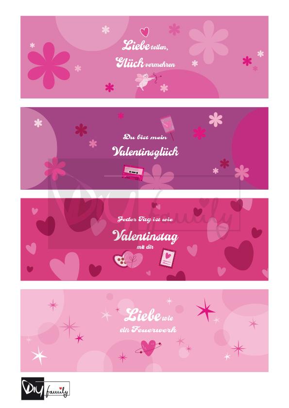 Serviettendeko Valentinstag