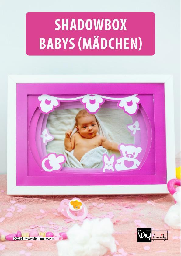 Shadowbox Babys Mädchen
